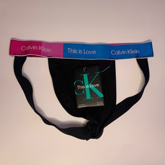 Calvin Klein Pride This is Love Jock Strap - Picture 2 of 4